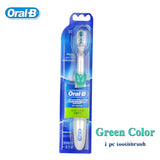 Oral B Power Electric Toothbrush For Adults Toothbrush Cross Action Teeth Brush Battery Teeth Whitening Replacement Brush Heads