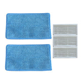 Robot Side Brushe HEPA Filter Mop Cloth Magic Paste for RV-R300 rv r300 Robot Vacuum Cleaner Accessories