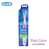 Oral B Power Electric Toothbrush For Adults Toothbrush Cross Action Teeth Brush Battery Teeth Whitening Replacement Brush Heads