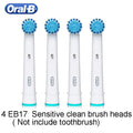Oral B 3D Electric Toothbrush PRO600 Oral Hygiene Electric Rechargeable Tooth brush Heads Deep Clean 3D White Teeth Brush Head