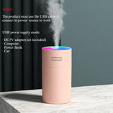 USB Water Diffuser air Humidifier 270ml Ultrasonic Cool Mist Maker Fogger with Colorful LED Light Car Mini Aroma Humidificador