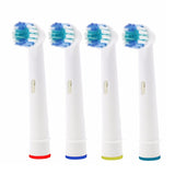New Fashion 8 Pcs / Set Toothbrush Heads Replacement SB-17A Soft Bristle POM 4 Colors for Oral Hygiene B 3D Fast Shipping