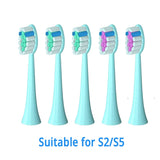 Seago Sonic Electric Toothbrush Head Replacement 5pcs for  SG986/SG987/S2/SX/S5 /SG972 Gum Health Whitening