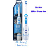 Oral B Sonic Electric Toothbrush Rotary Type Precise Clean Adults Germany DB4010 Tooth Brush No Battery 8 Extra Gift Brush Heads