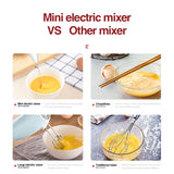 Mini Handle Electric Stirrer Practical Milk Drink Coffee Whisk Mixer Blender Electric Egg Beater Frother Foamer Kitchen Tool