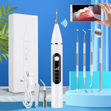 Ultrasonic Dental Scaler Visual Electric Portable Tooth Cleaner LED APP for Phone Calculus Tartar Remover Plaque Stain Cleaner