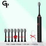 New 2022 Sonic Electric Toothbrush ipx7 Adult Timer Brush 18 Mode USB Charger Rechargeable Tooth Brushes Replacement Heads Set