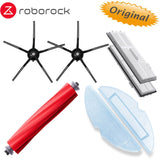 Original Roborock S7 Washable Hepa Filter Detachable Rubber Main Brush Vibration Mop Silicon Side Brush Accessory Robotic Parts