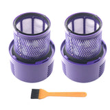 Washable Big Filter For Dyson V10 Sv12 Cyclone Animal Absolute Total Clean Cordless Vacuum Cleaner, Replace Filter
