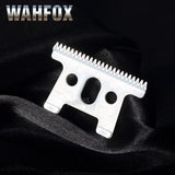 WAHFOX 2PCS/SET Ceramic Movable blade 24 teeth with box Replacement T Blade for Andis D7 D8 SlimLine Pro Li