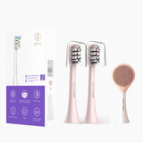 SOOCAS Facial Cleansing Brush Head and Toothbrush head for Soocas X1 X3 X3U X5 Sonic Electric Toothbrush