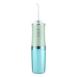 Portable  Oral Irrigator 3 Modes USB Rechargeable Dental Water Jet Water Tank Waterproof Teeth Cleaner Dental Water Jet +1/4 Je