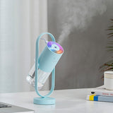 Mini 200ml Air Humidifier Electric Aroma Oil Diffuser USB Cool Mist Sprayer Air Cleaner with Colorful Night Light for Home Car