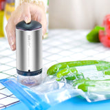 Reusable Food Vacuum Sealer Bags Sous Vide Bags with Rechargeable Handheld Vacuum Air Pump for Food Storage Kitchen Appliance