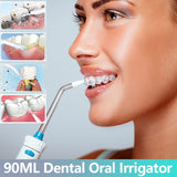Oral Irrigators Water Dental Flosser 90ML Thread Water Teeth Cleaning Toothpicks Mini Irrigator Dental Floss